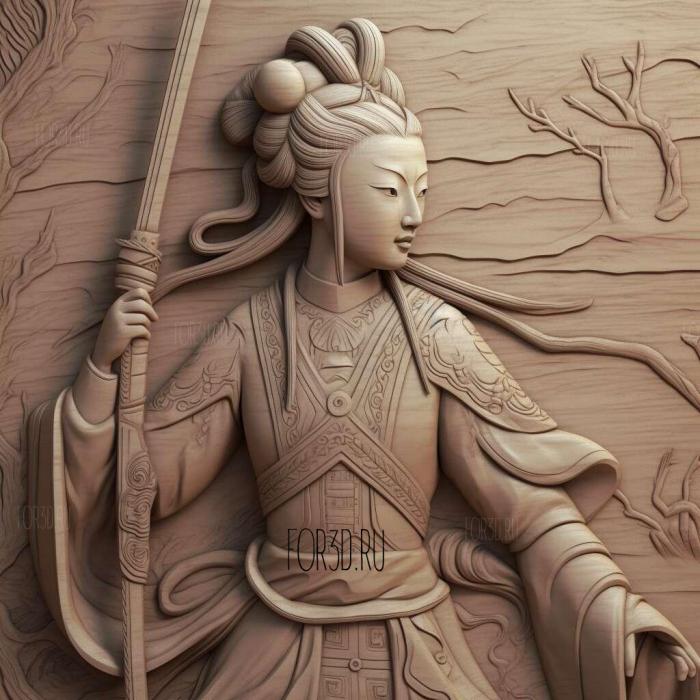 Mulan Mulan 3 stl model for CNC